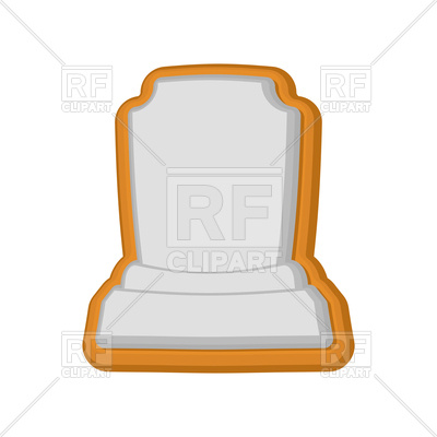 400x400 Gingerbread With Tombstone