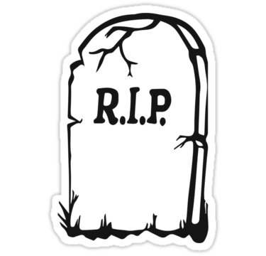 375x360 Tombstone Clipart Rest In Peace