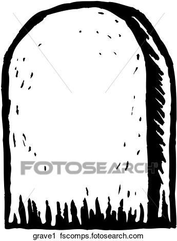 345x470 Clipart Of Grave 1 Grave1