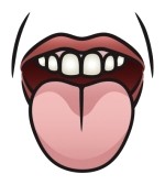 150x168 Tongue And Mouth Clipart