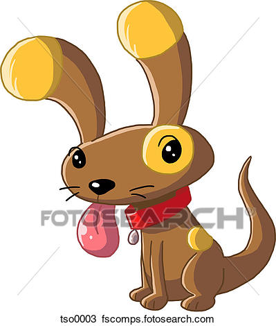 399x470 Drawing Of A Dog Sticking His Tongue Out Tso0003