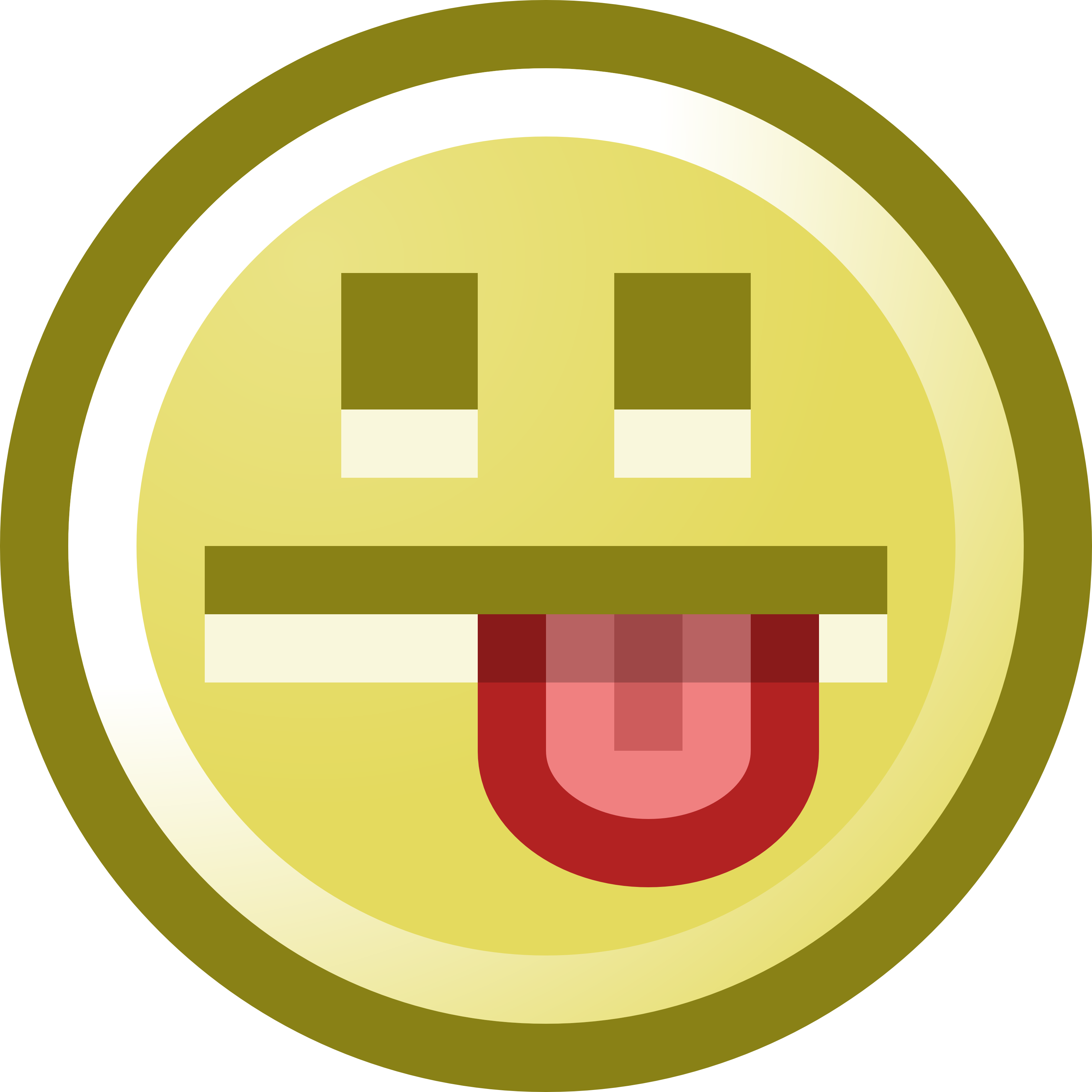 3200x3200 Free Smiley Face Sticking Tongue Out Clip Art Illustration