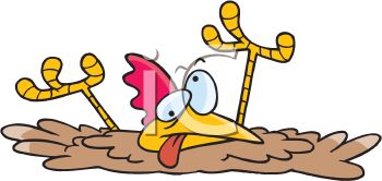 350x166 Picture Of Chicken Sinking In Quicksand With His Tongue Out In