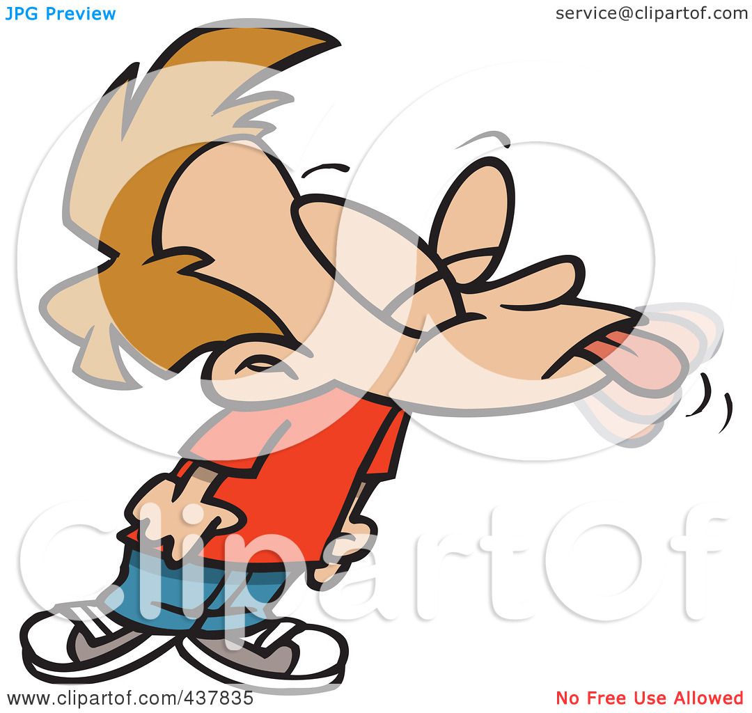 1080x1024 Royalty Free (Rf) Clip Art Illustration Of A Cartoon Bratty Boy