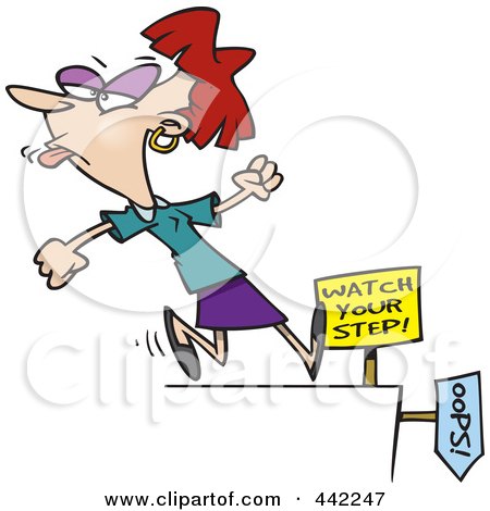 450x470 Royalty Free (Rf) Clip Art Illustration Of A Cartoon Woman