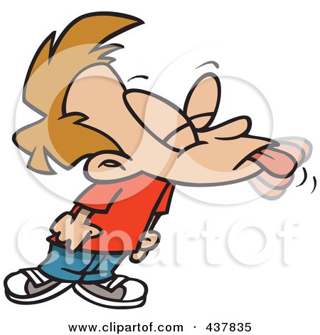 450x470 Royalty Free (Rf) Sticking Tongue Out Clipart, Illustrations