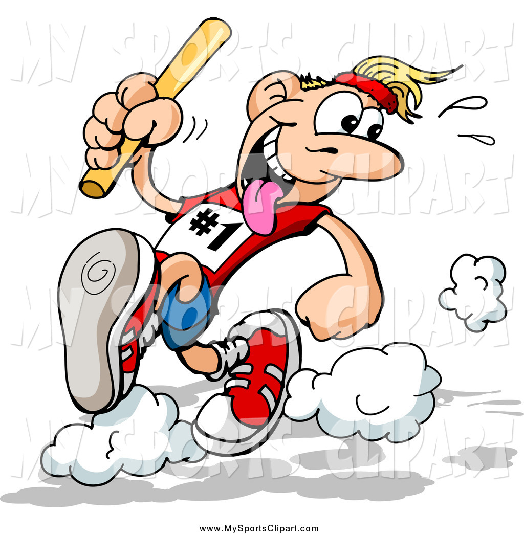 1024x1044 Sports Clip Art Of A Blond White Man Sticking His Tongue Out