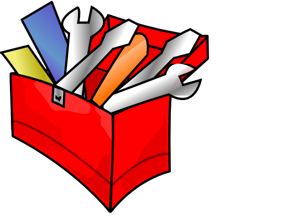 600x444 Red Toolbox Clip Art
