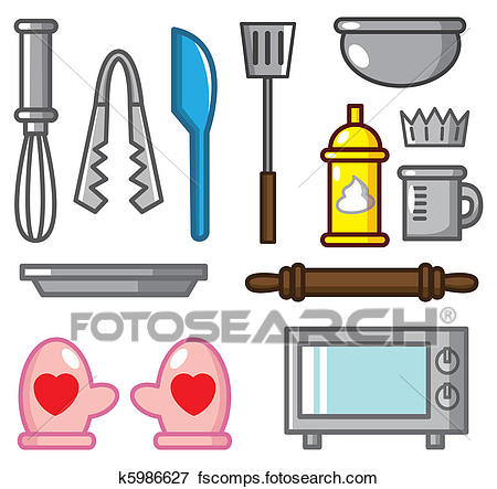 450x443 Clip Art Of Cartoon Baking Tool Icon K5986627