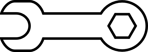 600x211 Tool White Clip Art