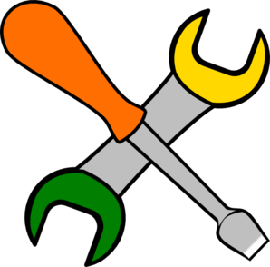 298x294 Coloured Tools Clip Art