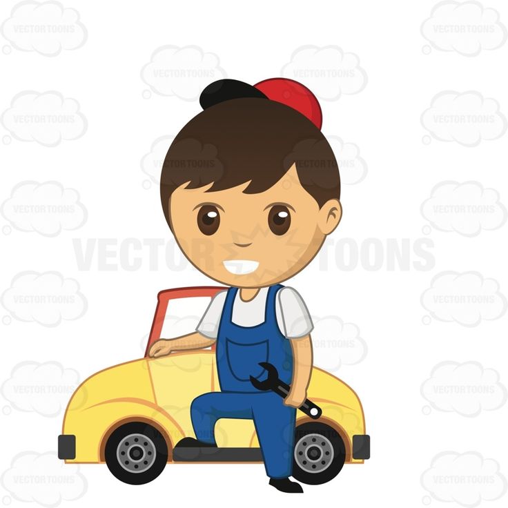 736x736 Mechanic Standing Next To A Yellow Car Withe Foot Resting