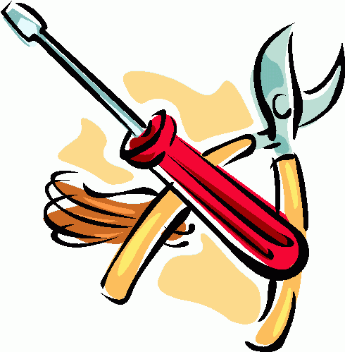 490x499 Clipart Of Tools