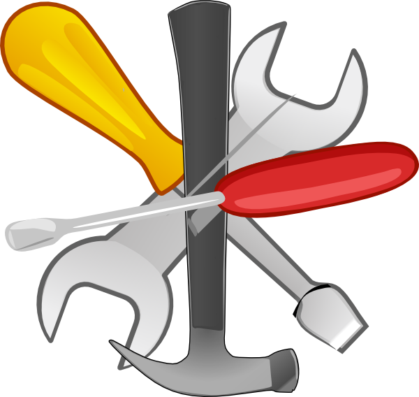 600x568 5 Tools Clip Art