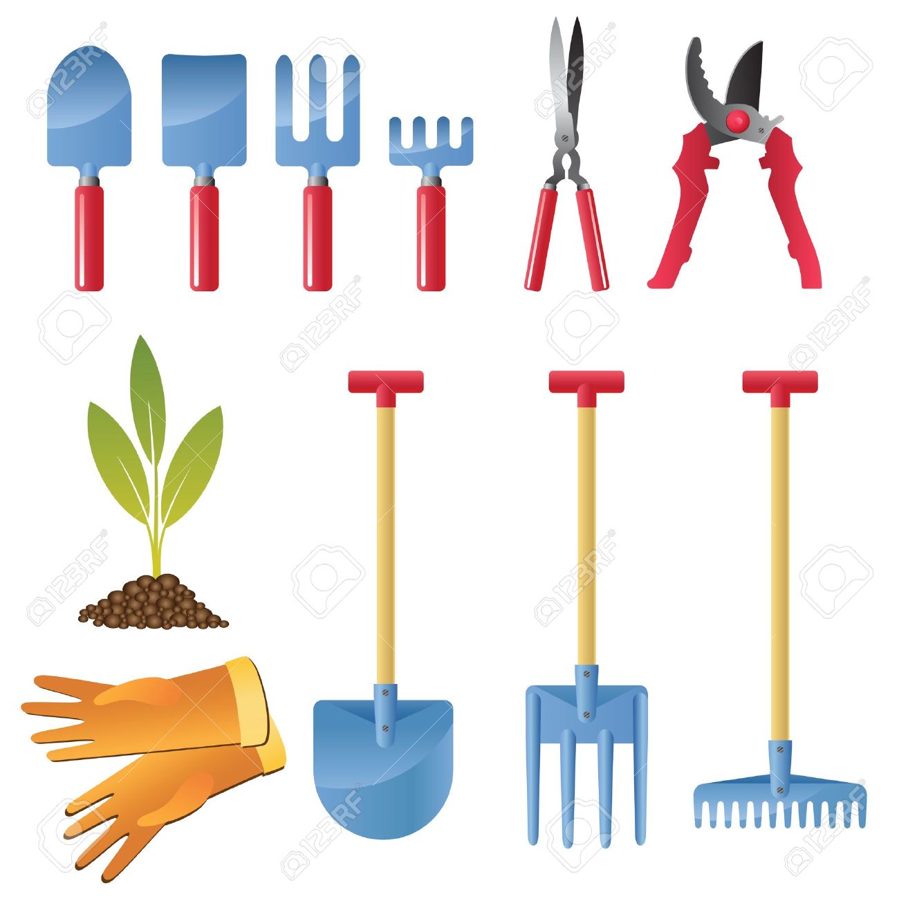 1300x1300 Pitchfork Clipart Farmer Tool