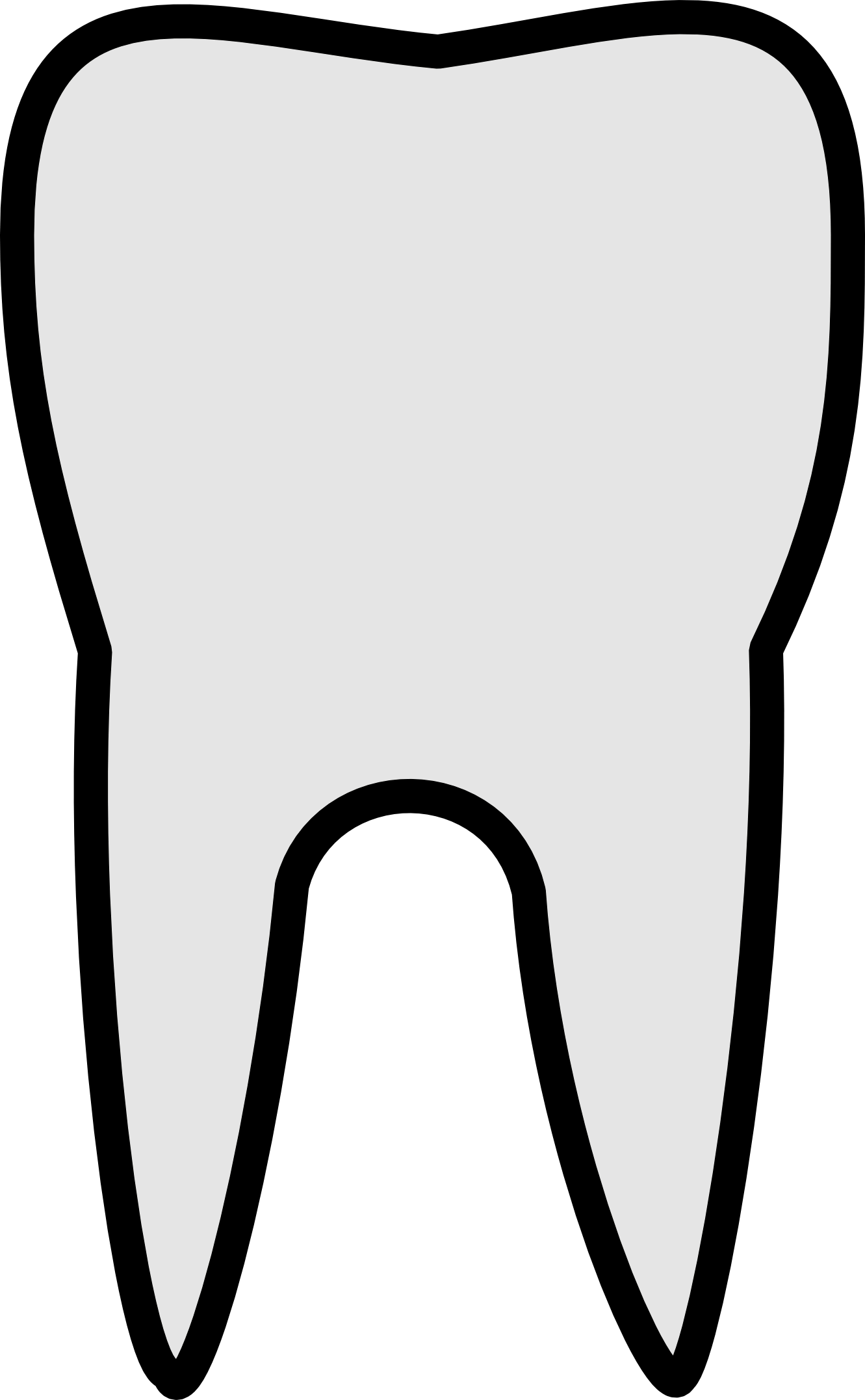 1331x2153 Good Teeth Cliparts 216982