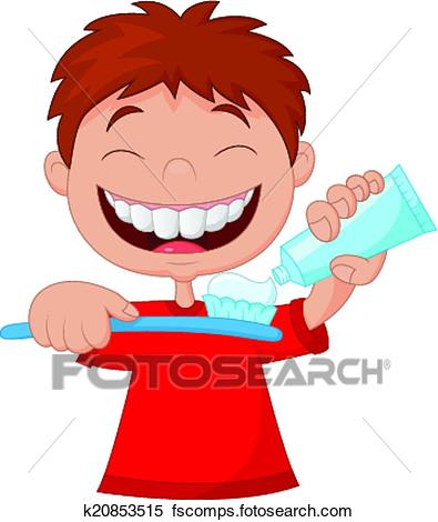 395x470 Clipart Of Superhero Tooth With Toothbrush K5153660