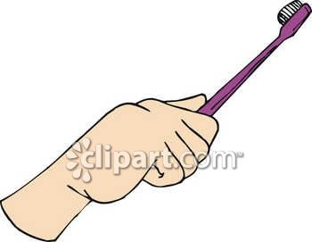 350x271 Hand Holding A Toothbrush