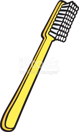 321x534 Toothbrush Clipart Yellow