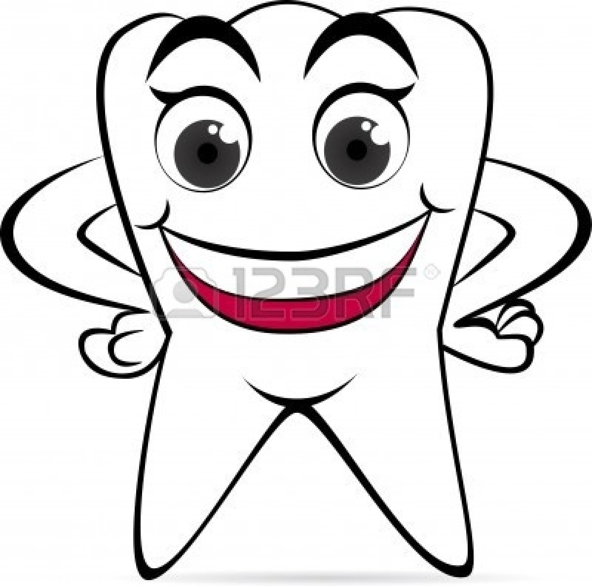 1200x1188 Crazy Teeth Clipart