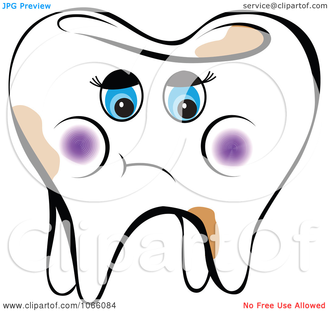 1080x1024 Sad Tooth Clipart