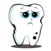 170x170 Sad Tooth Clip Art