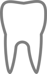 189x296 Transparent Tooth Clip Art