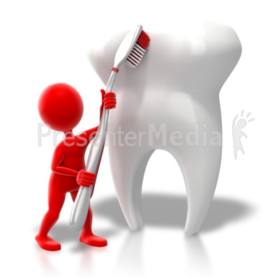 400x400 Brushing A Large Tooth