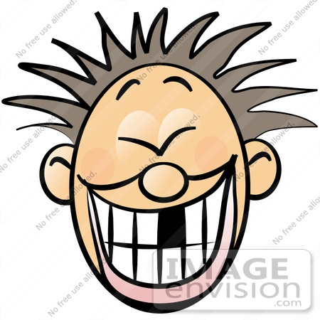 450x450 Boy Smiling Showing A Missing Front Tooth Clipart