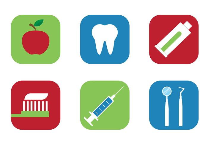 700x490 Free Vector Tooth Icons