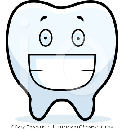 400x420 Free Clipart Tooth