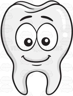 236x311 Frightened And Sweating Tooth Vector Clipart And Teeth