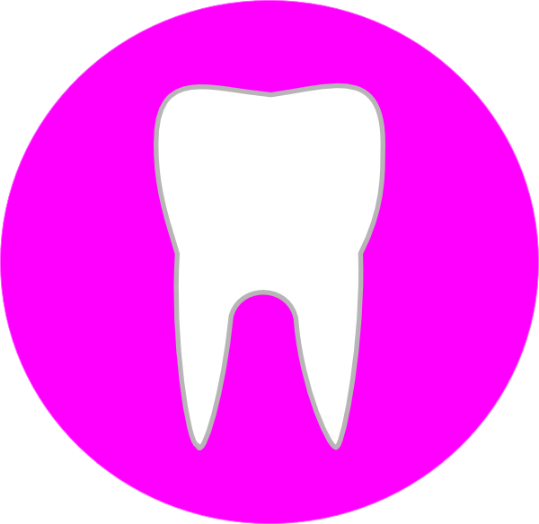 600x584 Tooth In Circle Clip Art