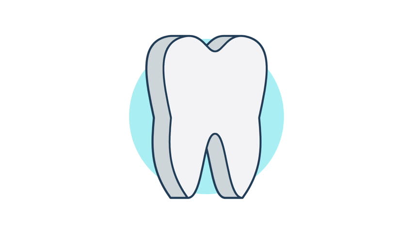 852x480 Animation Of Tooth Rotation With Arrows On Different Backgrounds