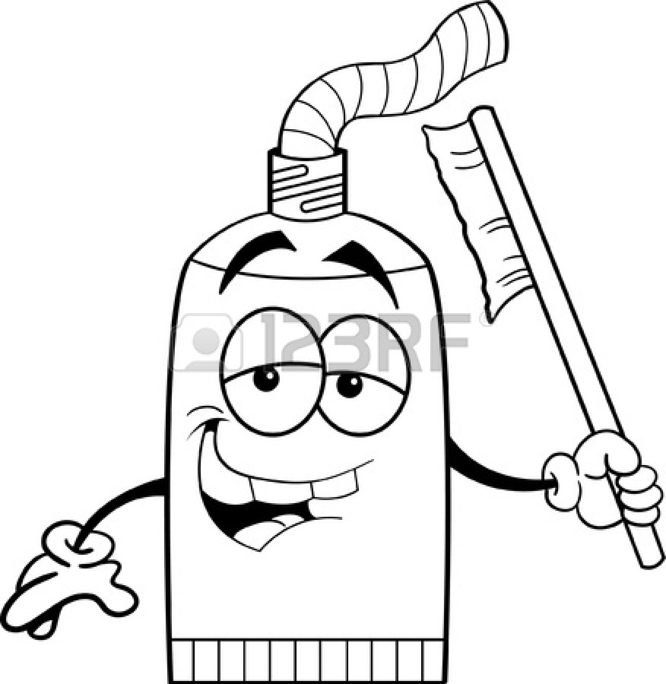 1314x1350 Toothbrush Clipart Sketch