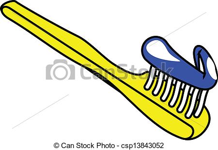 450x310 Toothbrush Clipart Yellow