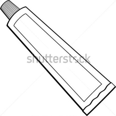 380x379 Toothpaste Tube Clipart