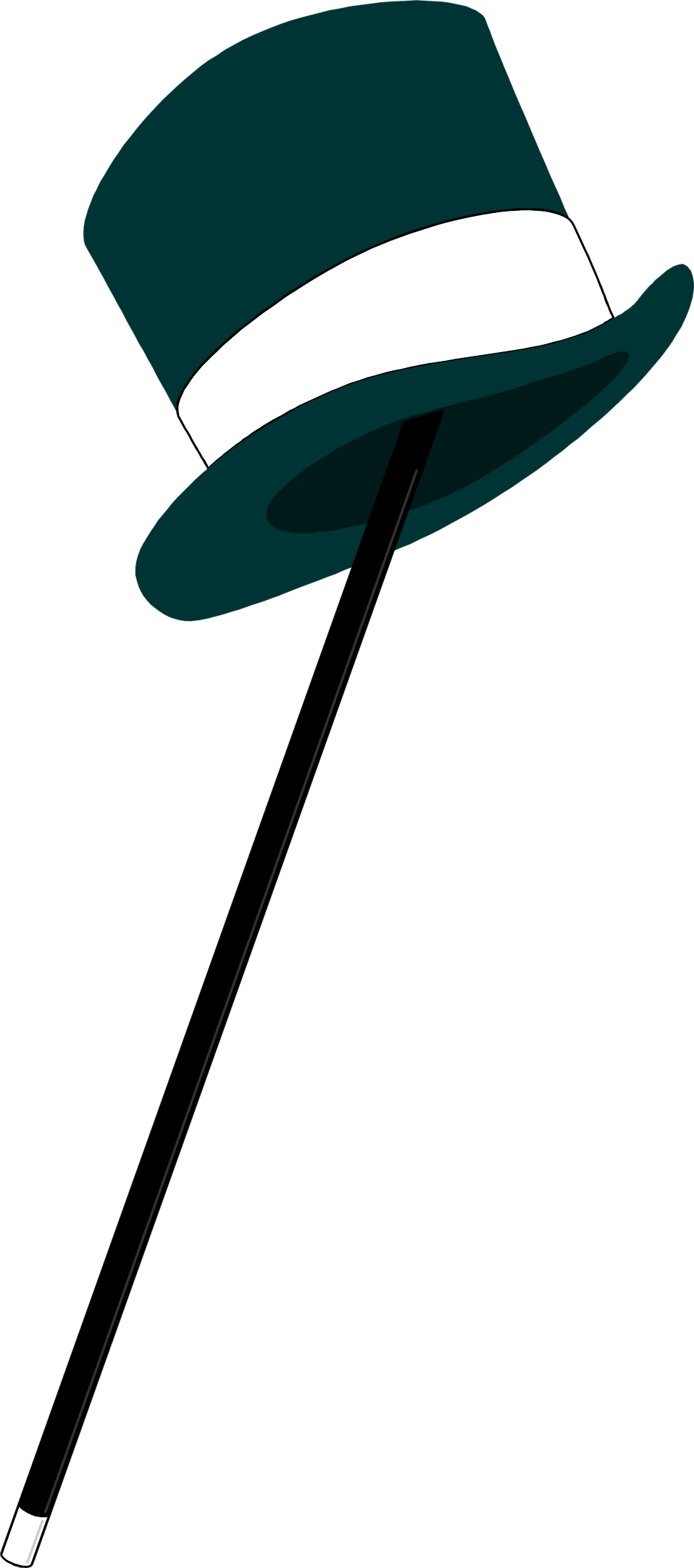 958x2164 Top Hat Free Stock Photo Illustration Of A Top Hat And Cane