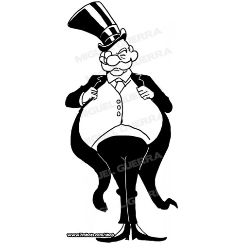 500x500 Top Hat Clipart Man
