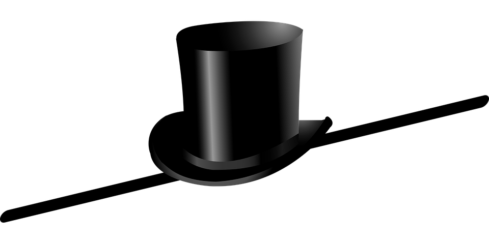 960x480 Top Hat Clipart Tall Hat