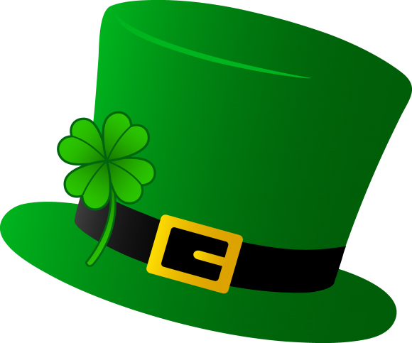580x483 Top Hat Free St Patrick Clip Art Image