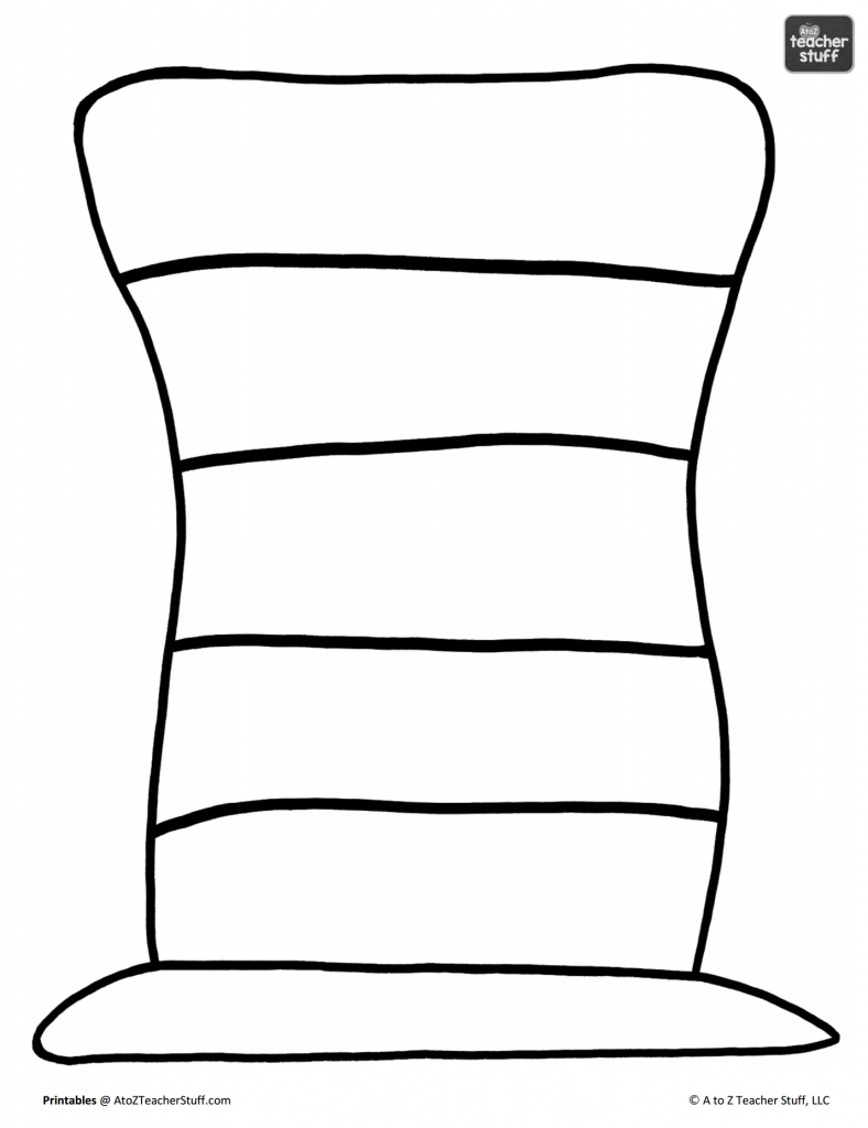 788x1024 Free Printable Top Hat Coloring Page