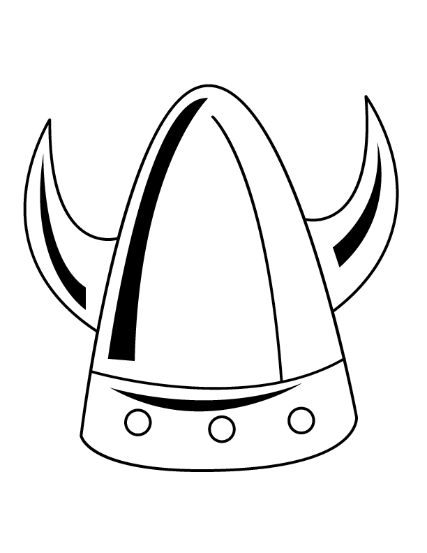 612x792 Hat Coloring Page 441179