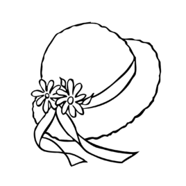 268x268 Coloring Page Hat Kids Drawing And Coloring Pages