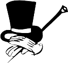 134x124 Glove Clipart Top Hat