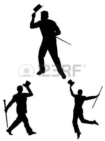 335x450 Tap Dancers With Canes And Top Hats Royalty Free Cliparts, Vectors