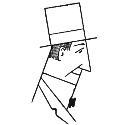 400x400 Easy To Draw Man With Top Hat Step By Step Drawing Lesson For Kids