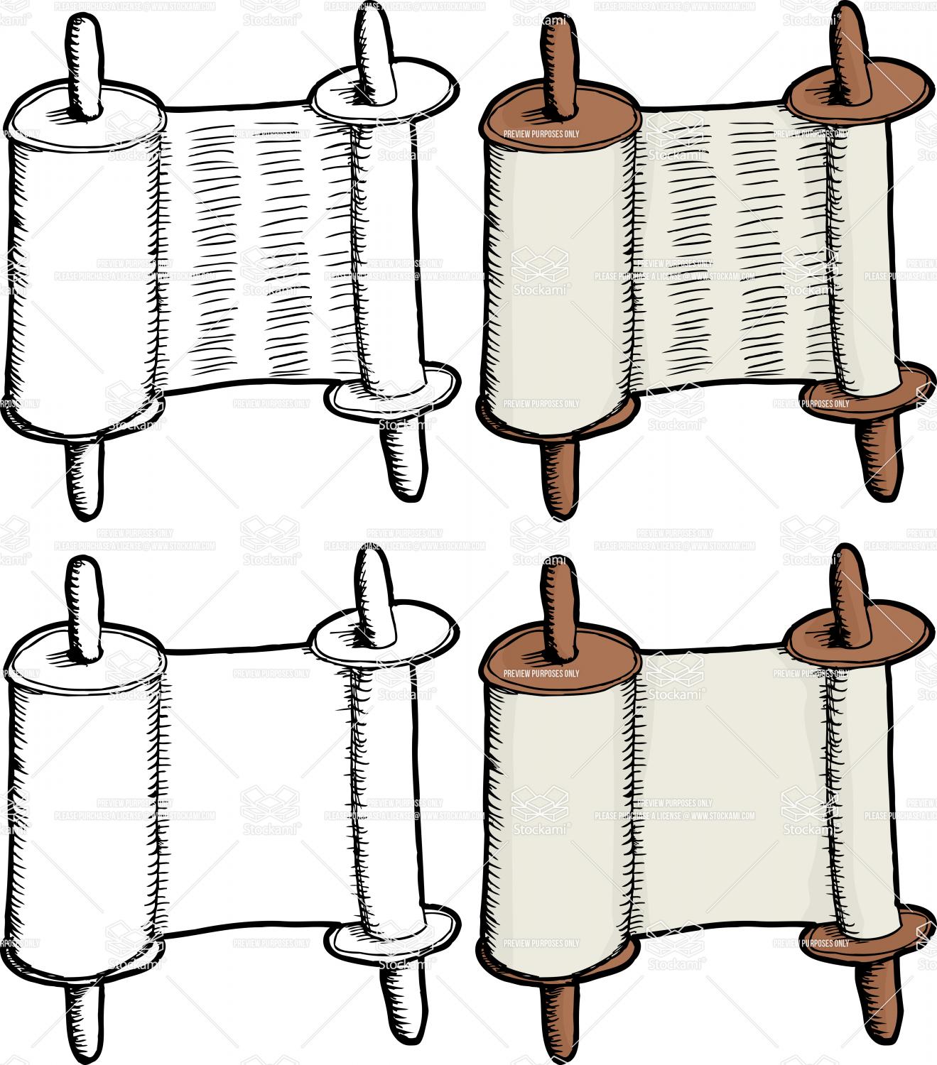 1319x1500 Torah Scroll Clip Art Cliparts