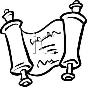 298x300 Art Image Black And White Torah