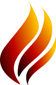 195x298 Flame (Torch) Clip Art